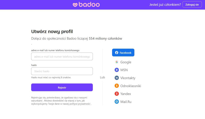 recenzji Badoo.com